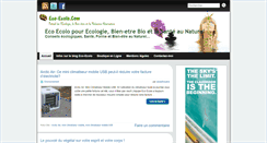 Desktop Screenshot of eco-ecolo.com